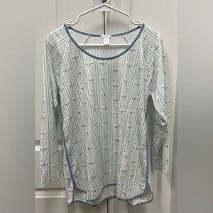 NWOT Lake Pajamas Pima Long-Long Set